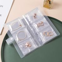 Simple Style Solid Color PVC Transparent Jewelry Packaging Bags main image 5