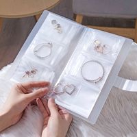 Simple Style Solid Color PVC Transparent Jewelry Packaging Bags main image 6