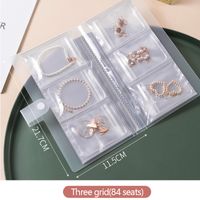 Simple Style Solid Color PVC Transparent Jewelry Packaging Bags main image 8