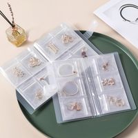 Simple Style Solid Color PVC Transparent Jewelry Packaging Bags main image 1