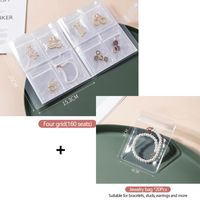 Simple Style Solid Color PVC Transparent Jewelry Packaging Bags sku image 2