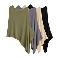Women's Long Sleeve Sweaters & Cardigans Vintage Style Solid Color main image 6