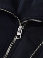 Women's Streetwear Solid Color Zipper Zipper Coat main image 5