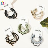 Women's Simple Style Commute Waves Cloth Hair Tie main image 2