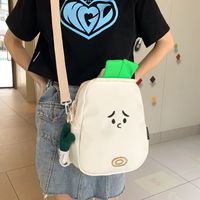 Women's Nylon Solid Color Cute Sewing Thread Zipper Fashion Backpack main image 6