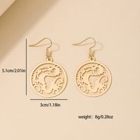 1 Piece Nordic Style Animal Dragon Hollow Out Alloy Ear Hook main image 2