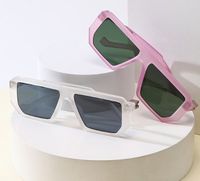 Simple Style Geometric Solid Color Ac Polygon Full Frame Women's Sunglasses main image 6
