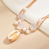 Beach Simple Style Shell Alloy Women's Anklet main image 6