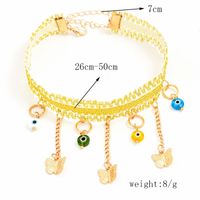 Simple Style Devil's Eye Butterfly Alloy Lace Plating Women's ARM Chain main image 8