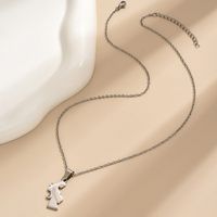 Simple Style Human Stainless Steel Alloy Plating Mother'S Day Women's Pendant Necklace main image 3