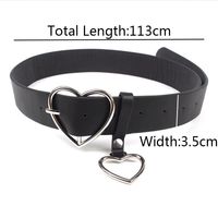Simple Style Solid Color Pu Leather Unisex Leather Belts main image 6