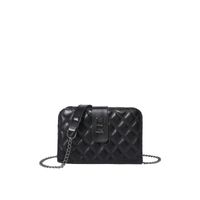 Women's Medium Pu Leather Argyle Streetwear Lock Clasp Shoulder Bag main image 3