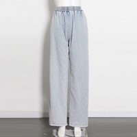 Daily Women's Casual Streetwear Solid Color Cotton Polyacrylonitrile Fiber Pants Sets Pants Sets main image 3