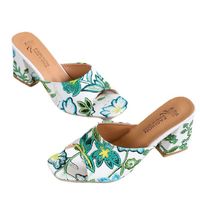 Women's Vacation Ditsy Floral Square Toe Fashion Sandals main image 3