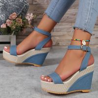 Women's Casual Multicolor Round Toe Ankle Strap Sandals sku image 8