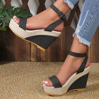 Women's Casual Multicolor Round Toe Ankle Strap Sandals sku image 6