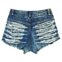 Women's Street Bar Streetwear Solid Color Shorts Jeans Shorts main image 2