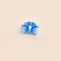 Wholesale Jewelry Cute Bow Knot Plastic Rings sku image 8