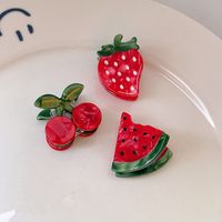 Simple Style Classic Style Fruit Acetic Acid Sheets Handmade Hair Clip 1 Piece main image 5