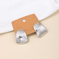1 Pair Nordic Style Geometric Water Ripples Alloy Ear Studs main image 5