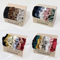 Women's Cute Sweet Solid Color Cloth Hair Tie main image 1