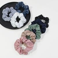 Women's Cute Sweet Solid Color Cloth Hair Tie main image 5
