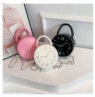 Women's Small Pu Leather Solid Color Streetwear Zipper Circle Bag main image video