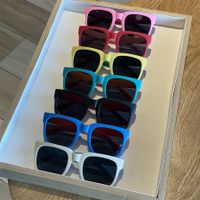 Simple Style Solid Color Pc Square Full Frame Optical Glasses main image 5