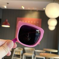 Simple Style Solid Color Pc Square Full Frame Optical Glasses sku image 7