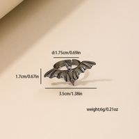 Wholesale Jewelry Casual Retro Bat Alloy Open Rings main image 2