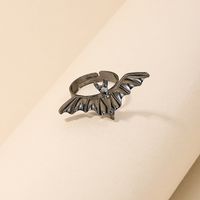 Wholesale Jewelry Casual Retro Bat Alloy Open Rings main image 3
