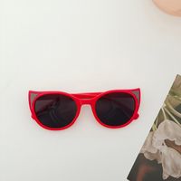 Casual Simple Style Geometric Pc Resin Oval Frame Full Frame Kids Sunglasses sku image 4