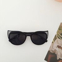 Casual Simple Style Geometric Pc Resin Oval Frame Full Frame Kids Sunglasses sku image 6