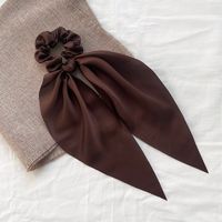 Women's Elegant Simple Style Solid Color Cloth Hair Tie sku image 7