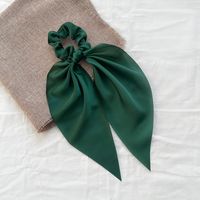 Women's Elegant Simple Style Solid Color Cloth Hair Tie sku image 9