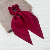 Women's Elegant Simple Style Solid Color Cloth Hair Tie sku image 10