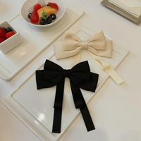 Women's Simple Style Classic Style Bow Knot Cloth Hair Clip main image 4