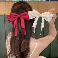Women's Simple Style Classic Style Bow Knot Cloth Hair Clip main image 1