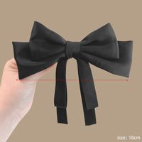 Women's Simple Style Classic Style Bow Knot Cloth Hair Clip sku image 2