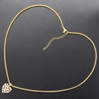 Brass 18K Gold Plated Elegant Hip-Hop Luxurious Heart Shape Leopard Inlay Zircon Pendant Necklace main image 3