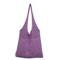 Women's Medium Polyester Solid Color Basic Square Open Shoulder Bag sku image 4