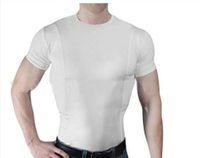 Men's Solid Color Patchwork T-shirt Men's Clothing main image 1