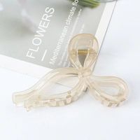 Women's Elegant Bow Knot Plastic Hair Claws sku image 6