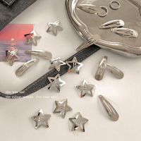 Women's Casual Simple Style Star Iron Plating Hair Clip main image 5