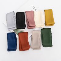 Women's Simple Style Solid Color Polyester Hair Band main image 5