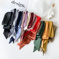 Women's Simple Style Solid Color Polyester Hair Band main image 1