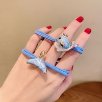 Unisex Cartoon Style Cute Starfish Whale Plastic Hair Tie main image 5