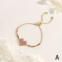 Copper 18K Gold Plated IG Style Simple Style Commute Lips Gesture Heart Shape Inlay Zircon Bracelets main image 7