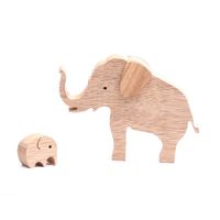 Simple Style Elephant Wood Home Daily Ornaments main image 5