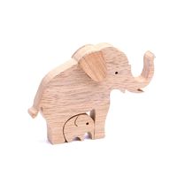 Simple Style Elephant Wood Home Daily Ornaments main image 4